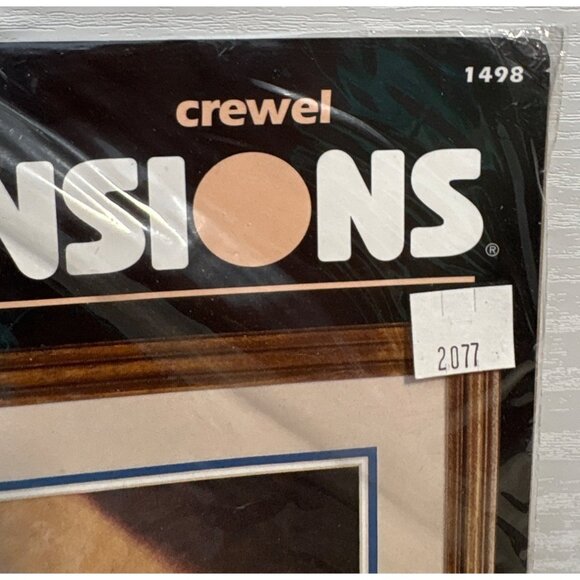 Dimensions Crewel Kit Ballet Lessons #1498 Needlework by Greg K. Olsen 18"x12" i - Picture 4 of 5